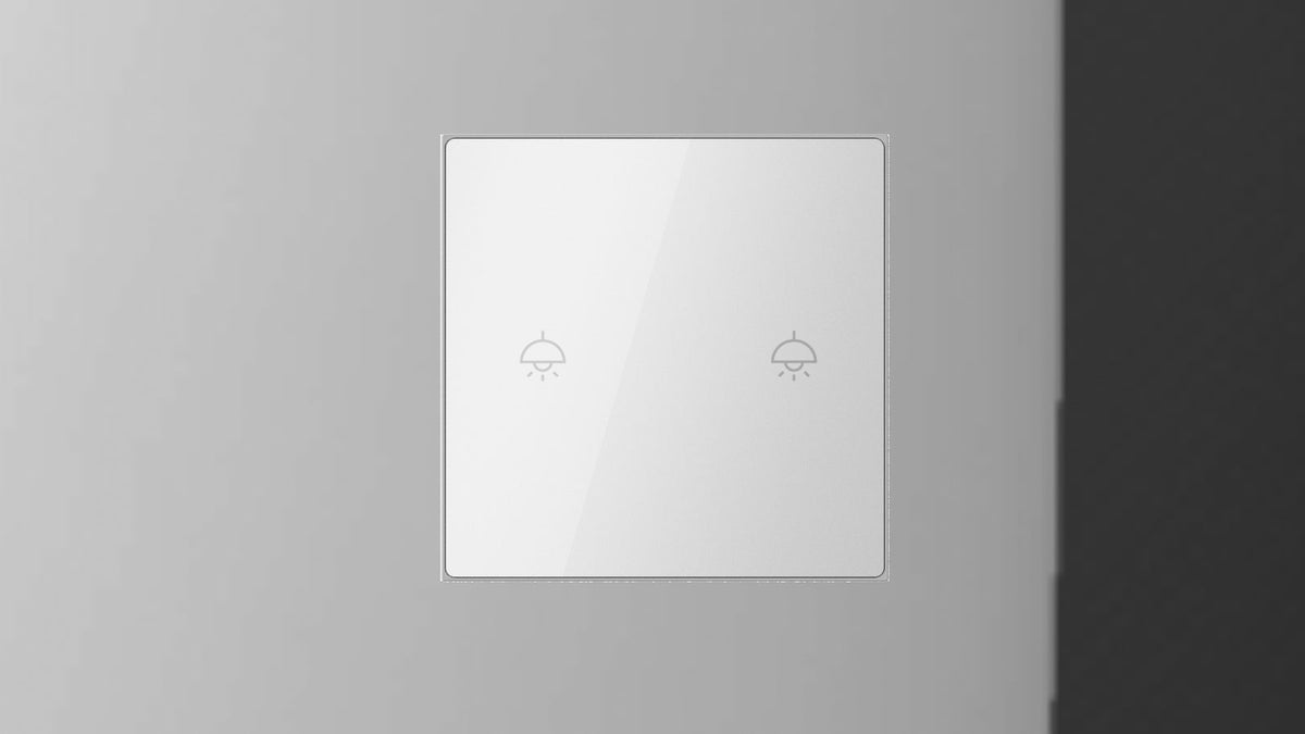 Nature Switch (Black Glass - White 2 way)